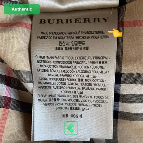 how do i identify authentic burberry plaid|Burberry item number lookup.